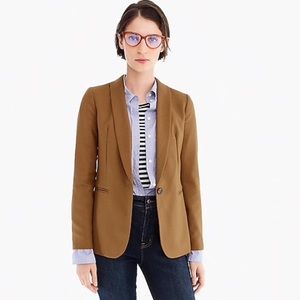 Jcrew Wool Camel Blazer